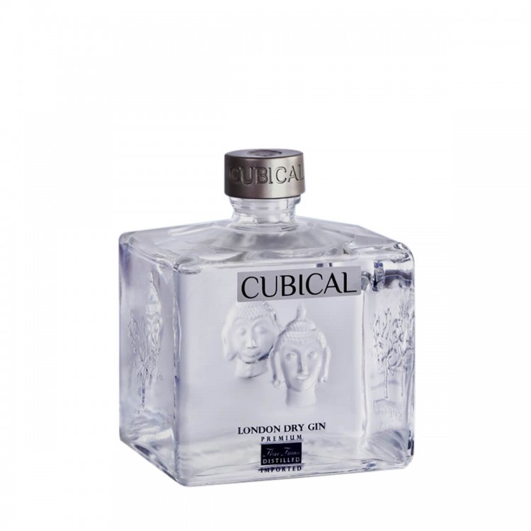 Three Times Distilled Cubical London Dry Premium Gin 0,7l