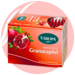 Viropa Früchtetee Granatapfel 15 Beutel 43,5g