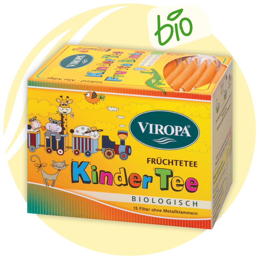 Viropa Bio-Früchtetee Kindertee 15 Beutel 37,5g