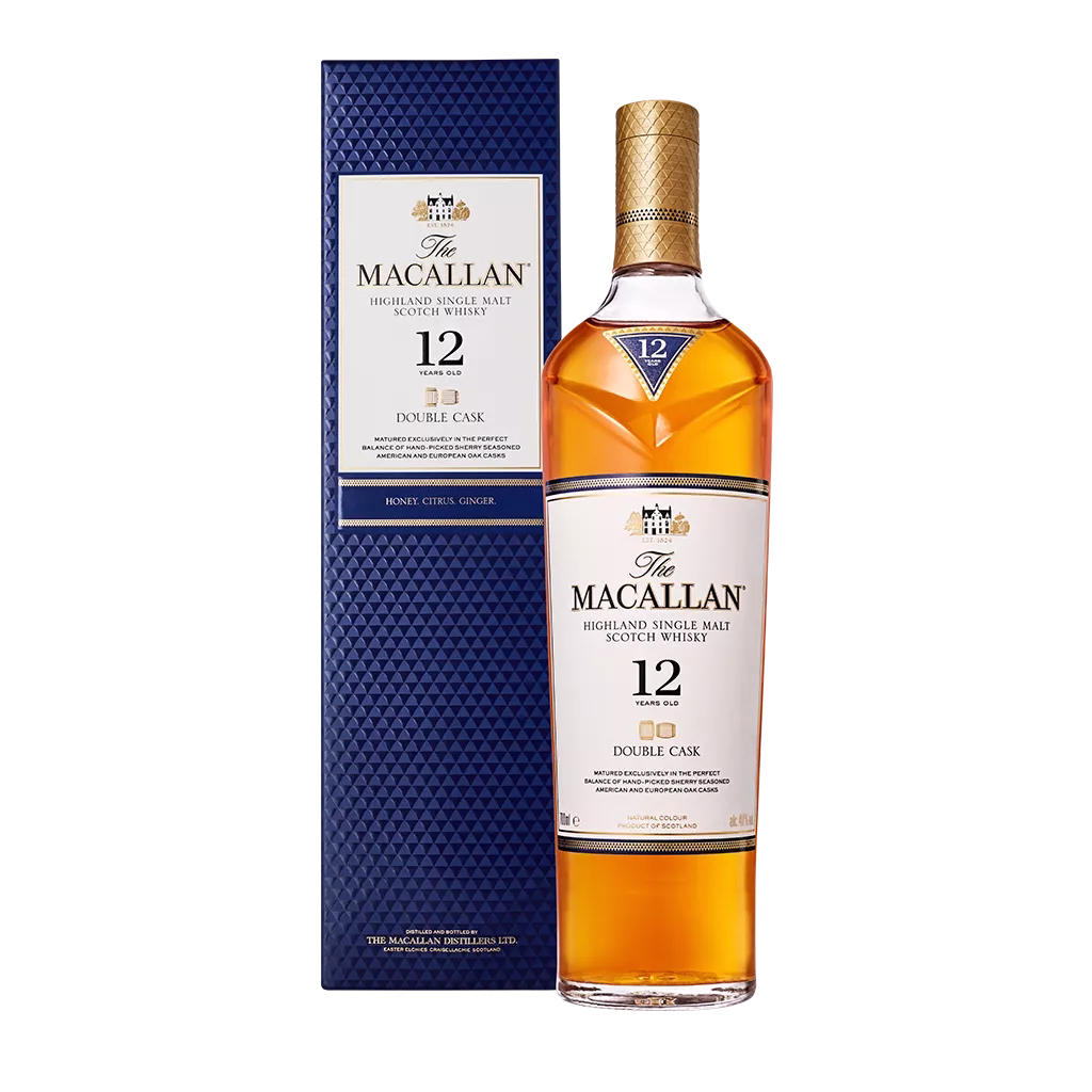 The Macallan Highland Single Malt Scotch Whisky 12 Jahre 0,7l