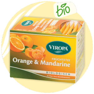 Viropa Bio-Früchtetee Orange&Mandarine 15 Beutel 40,5g