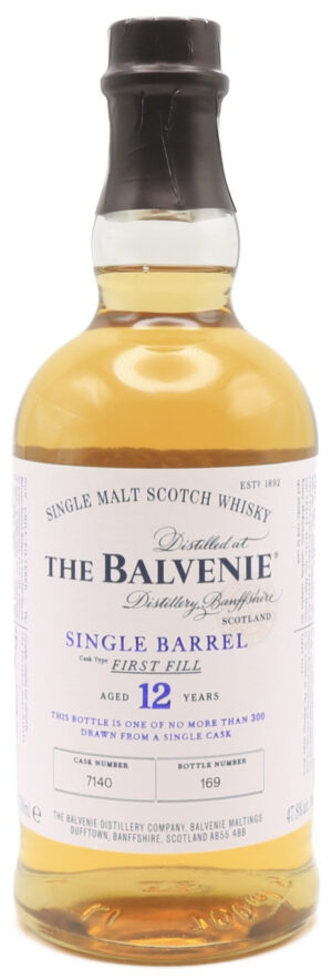 The Balvenie Single Barrel Whisky 12 Jahre 0,7l