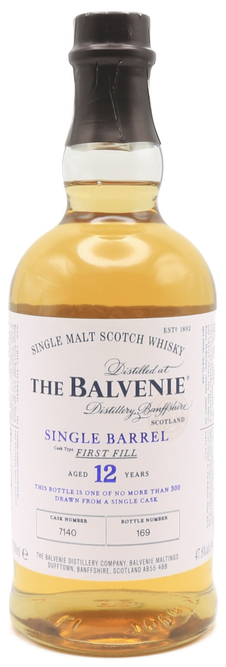 The Balvenie Single Barrel Whisky 12 Jahre 0,7l