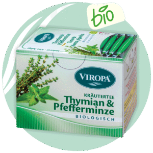 Viropa Bio-Kräutertee Thymian&Pfefferminze 15 Beutel 19,5g